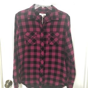 NWT Buffalo plaid shirt by Beachlunchlounge S/P
